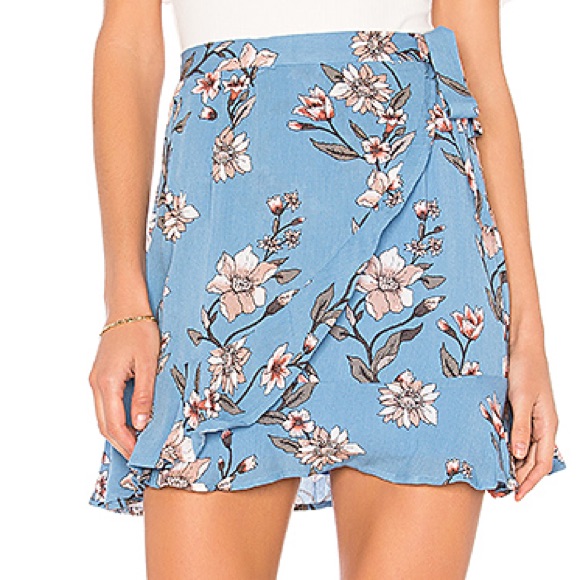 Minkpink Somerset Wrap Skirt In Multi